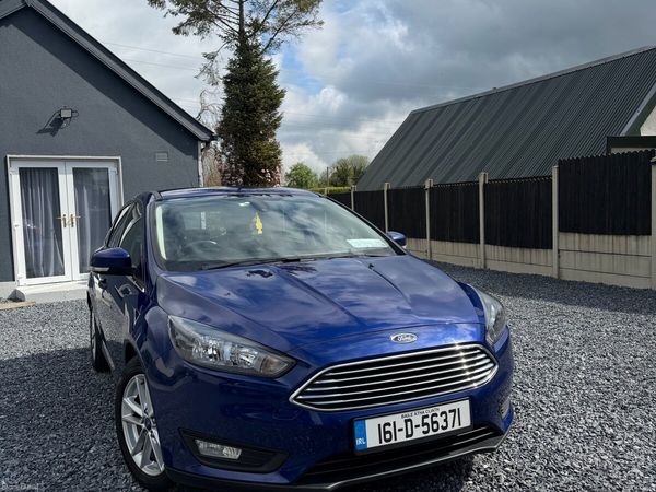 Ford Focus Hatchback, Diesel, 2016, Blue