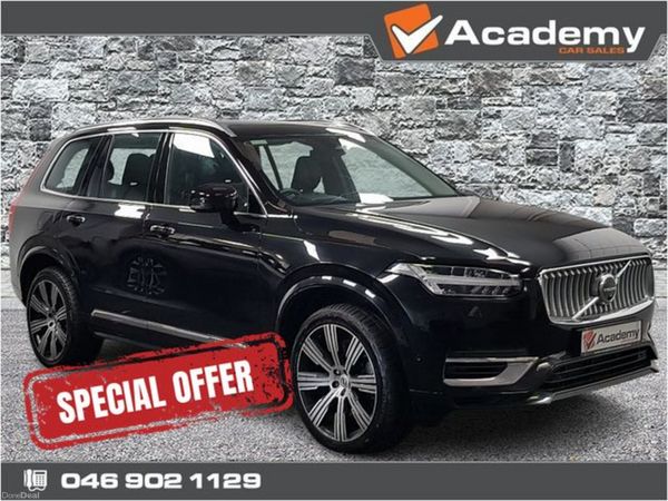 Volvo XC90 SUV, Petrol Plug-in Hybrid, 2023, Black