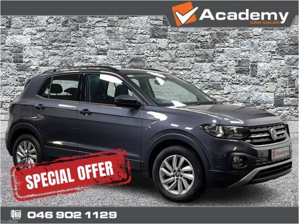 Volkswagen T-Cross Estate, Petrol, 2022, Grey