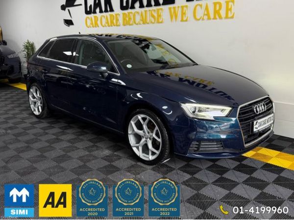 Audi A3 Hatchback, Petrol, 2018, Blue