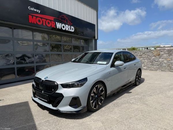 BMW 5-Series Saloon, Petrol Plug-in Hybrid, 2024, Grey