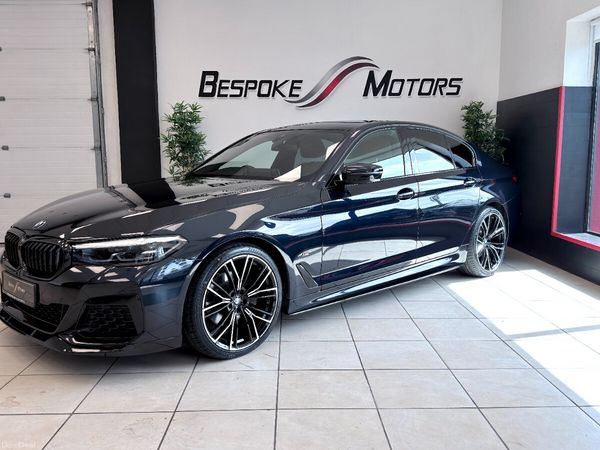 BMW 5-Series Saloon, Diesel, 2021, Black