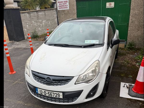 Vauxhall Corsa Hatchback, Petrol, 2012, White