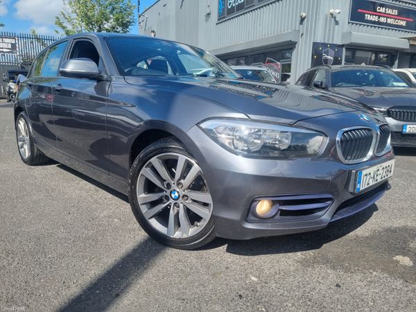 BMW 1-Series Hatchback, Petrol, 2017, Grey
