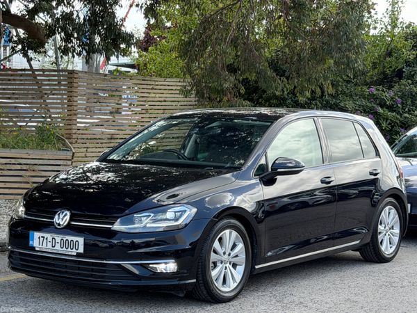 Volkswagen Golf Hatchback, Petrol, 2017, Black