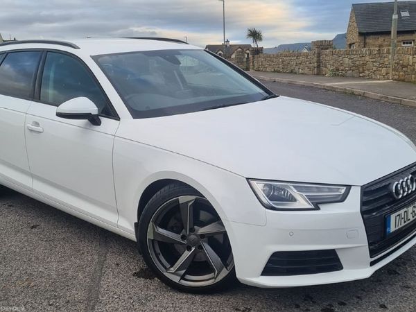 Audi A4 Estate, Diesel, 2017, White