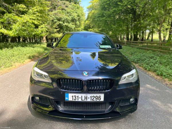 BMW 5-Series Saloon, Diesel, 2013, Black