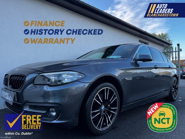 BMW 5-Series Saloon, Diesel, 2016, Grey