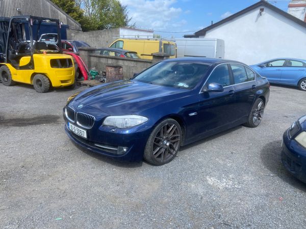 BMW 5-Series Saloon, Diesel, 2010, Blue