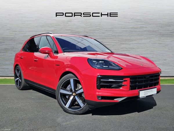 Porsche Cayenne SUV, Petrol Plug-in Hybrid, 2026, Red