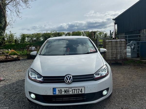 Volkswagen Golf Hatchback, Diesel, 2010, White
