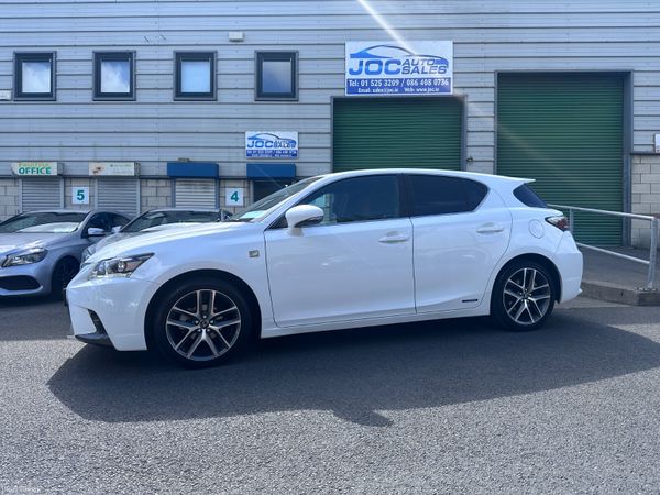 Lexus CT Hatchback, Petrol Hybrid, 2016, White