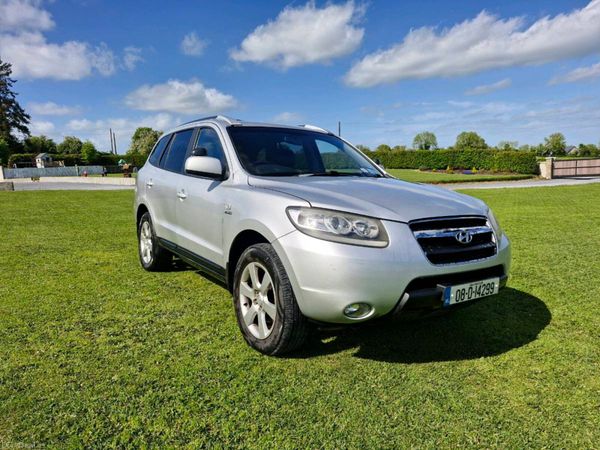 Hyundai Santa Fe SUV, Diesel, 2008, Silver