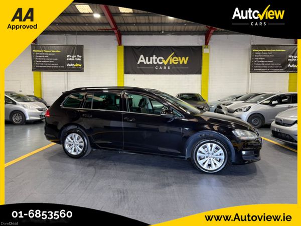 Volkswagen Golf Estate, Petrol, 2014, Black