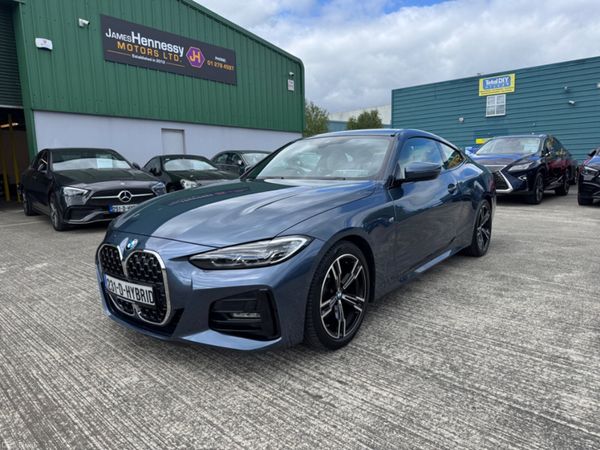 BMW 4-Series Coupe, Diesel Hybrid, 2023, Blue