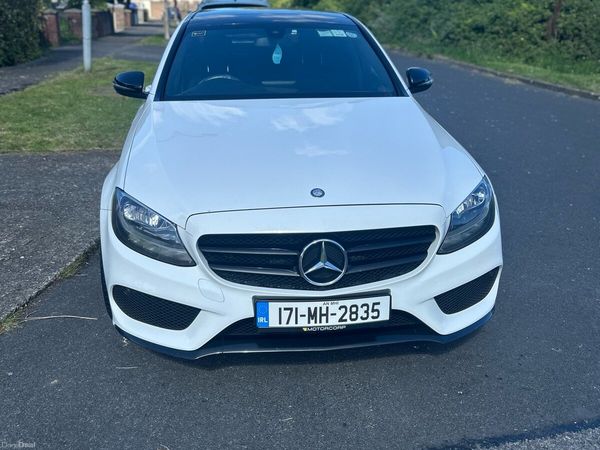 Mercedes-Benz C-Class Saloon, Diesel, 2017, White