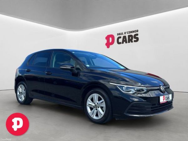 Volkswagen Golf Hatchback, Petrol Hybrid, 2021, Black