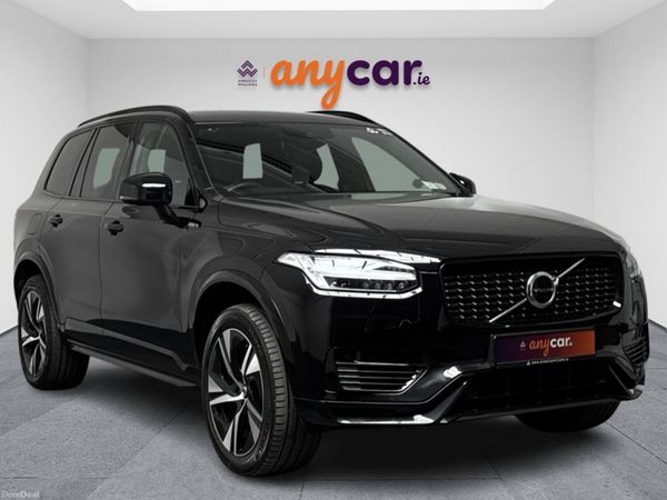 Volvo XC90 Estate, Petrol Plug-in Hybrid, 2021, Black