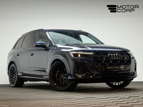 Audi Q7 SUV, Petrol Plug-in Hybrid, 2025, Blue