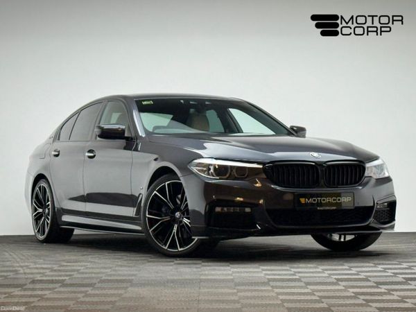 BMW 5-Series Saloon, Petrol Plug-in Hybrid, 2018, Grey