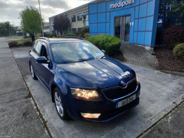 Skoda Octavia Estate, Diesel, 2015, Blue