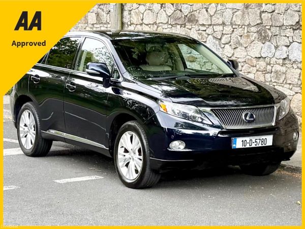 Lexus RX SUV, Petrol Hybrid, 2010, Blue