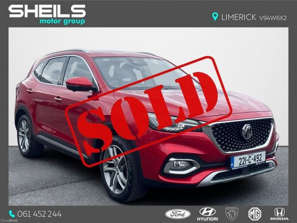 MG HS Hatchback, Petrol Plug-in Hybrid, 2022, Red