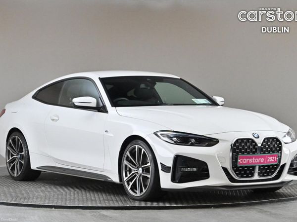 BMW 4-Series Coupe, Diesel, 2021, White