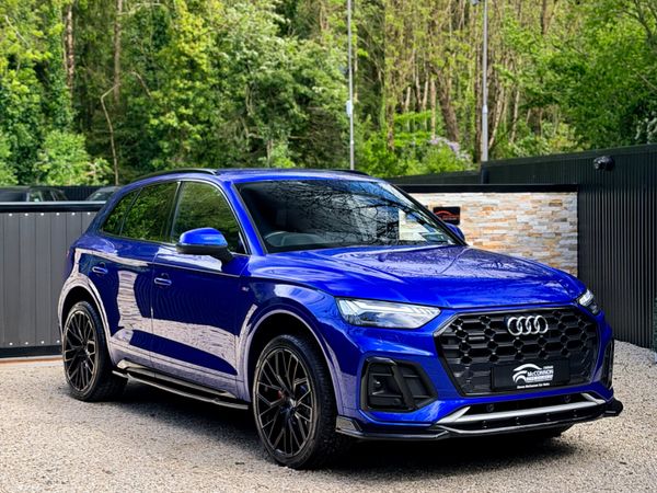 Audi Q5 SUV, Petrol Plug-in Hybrid, 2022, Blue