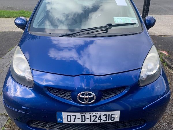 Toyota Aygo Hatchback, Petrol, 2007, Blue