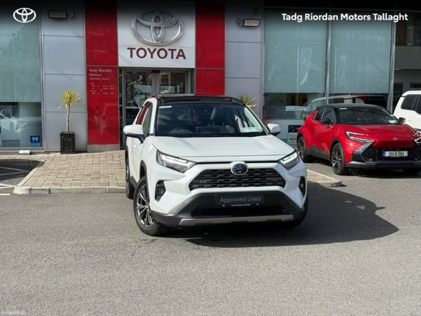 Toyota RAV4 SUV, Petrol Hybrid, 2024, White