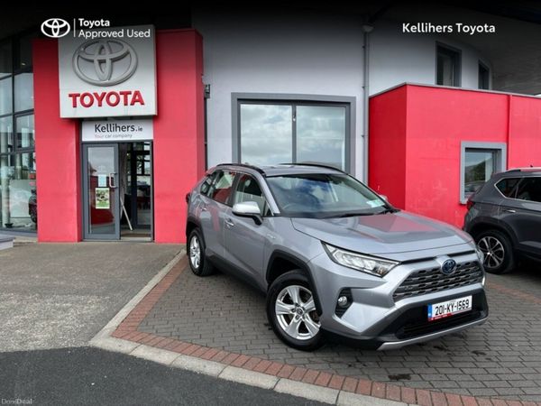 Toyota RAV4 SUV, Petrol Hybrid, 2020, Grey