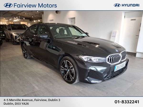 BMW 3-Series Saloon, Petrol Plug-in Hybrid, 2025, Black