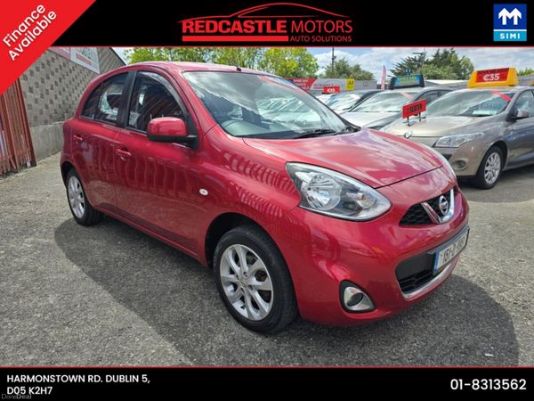 Nissan Micra Hatchback, Petrol, 2015, Red