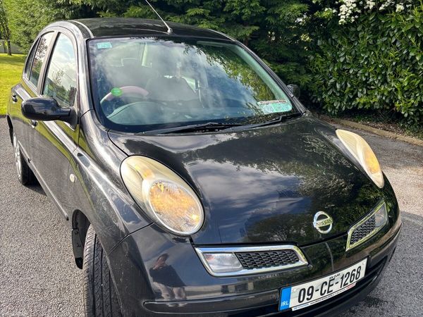 Nissan Micra Hatchback, Petrol, 2009, Black