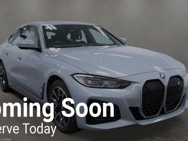 BMW i4 Hatchback, Electric, 2022, Grey