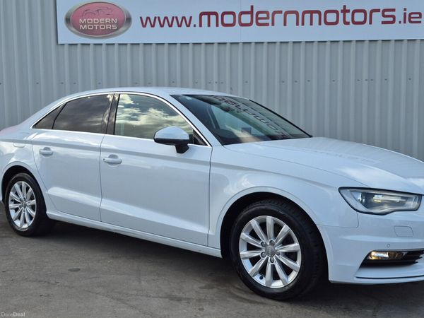 Audi A3 Saloon, Petrol, 2015, White