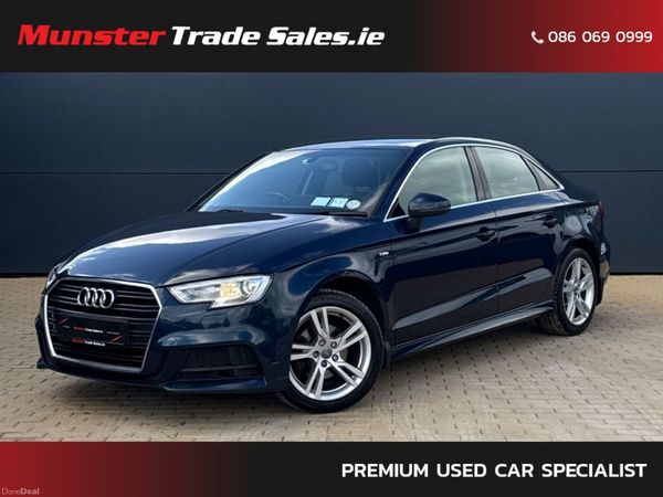 Audi A3 Saloon, Diesel, 2019, Blue