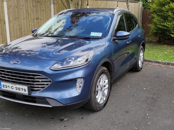 Ford Kuga SUV, Petrol Plug-in Hybrid, 2023, Blue