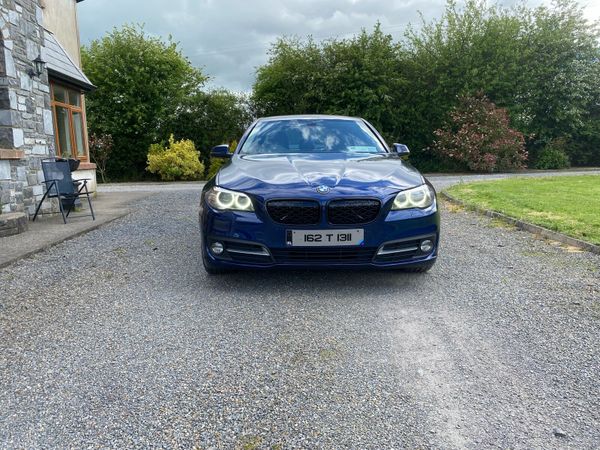 BMW 5-Series Saloon, Diesel, 2016, Blue