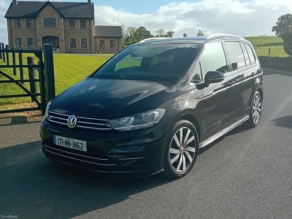 Volkswagen Touran MPV, Diesel, 2017, Black