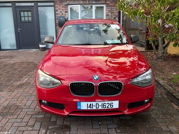 BMW 1-Series Estate/Jeep, Diesel, 2014, Red