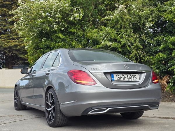 Mercedes-Benz C-Class Saloon, Diesel, 2015, Silver