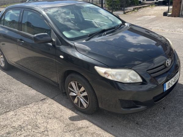 Toyota Corolla Saloon, Petrol, 2010, Black