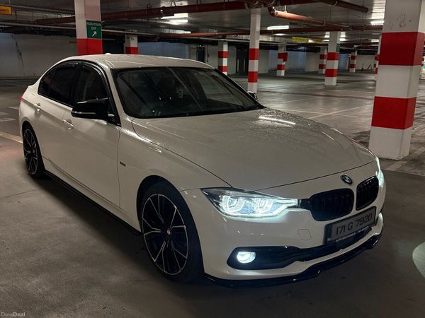 BMW 3-Series Saloon, Diesel, 2017, White