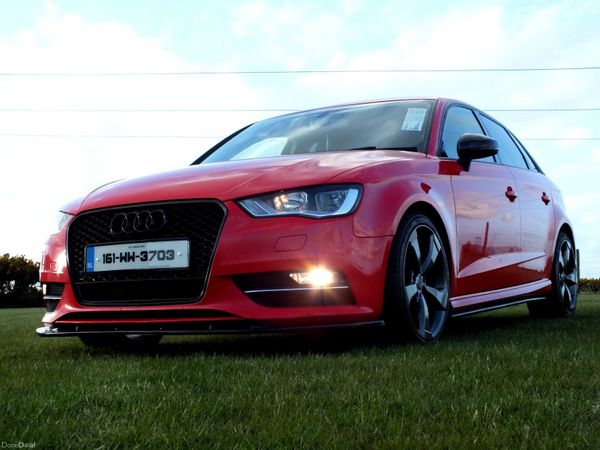 Audi A3 Hatchback, Diesel, 2016, Red