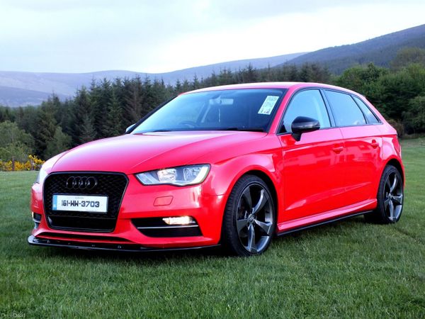 Audi A3 Hatchback, Diesel, 2016, Red