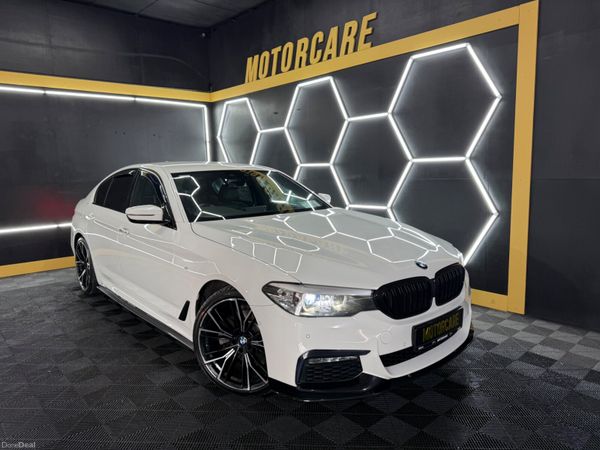 BMW 5-Series Saloon, Diesel, 2018, White