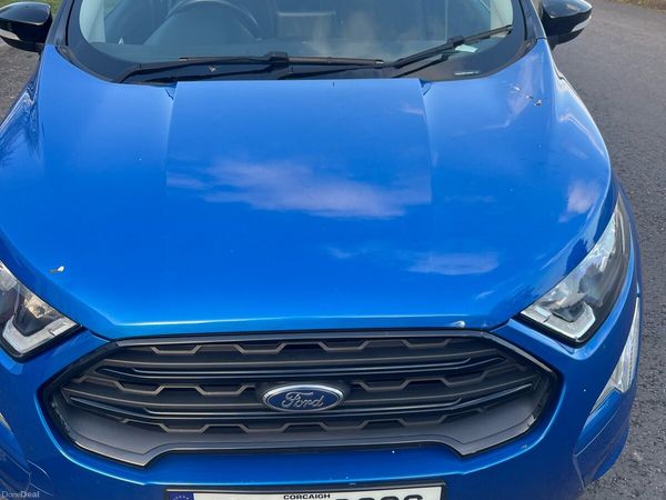 Ford EcoSport SUV, Petrol, 2020, Blue