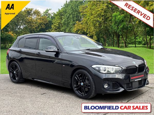 BMW 1-Series Hatchback, Petrol, 2018, Black